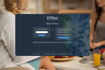 Effinut - WebApp - Application web