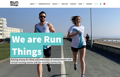 Run Things Virtual Running Events - Aplicación Web