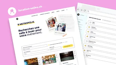 Plateforme réservation de salles en ligne - Web Application