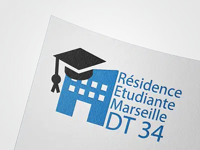 Création d'un logo pour Résidence DT34 - Design & graphisme