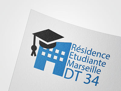Création d'un logo pour Résidence DT34 - Graphic Design