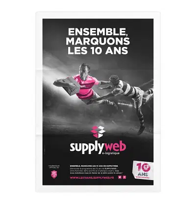 10 ans de carton - Publicité