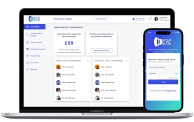 BEDR (Book An Eye Doctor) - Développement de Logiciel