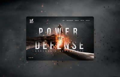 Landing | Power Of Defense - Website Creatie