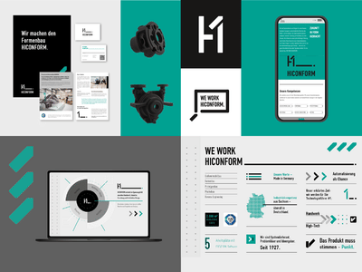 HICONFORM — Naming und Markenauftritt im Formenbau - Image de marque & branding