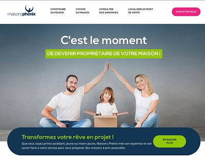 Maisons Phenix - Stratégie d'acquisition client - Stratégie digitale