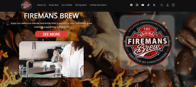 Fireman's Brew - Graphic Design