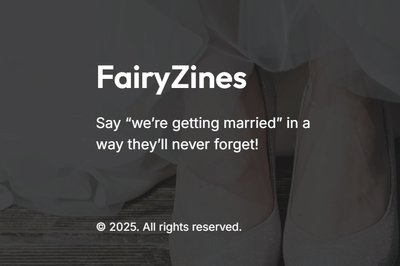 Premium e-shop for digital wedding invitations - FairyZines.com - Développement de Logiciel