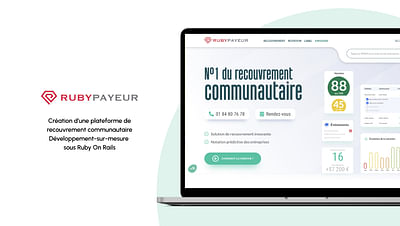 Rubypayeur - Création plateforme de recouvrement - Applicazione web