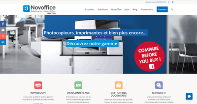 Novoffice [Audit global] - Création de site internet