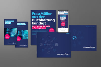 Password Safe Corporate Design - Grafikdesign