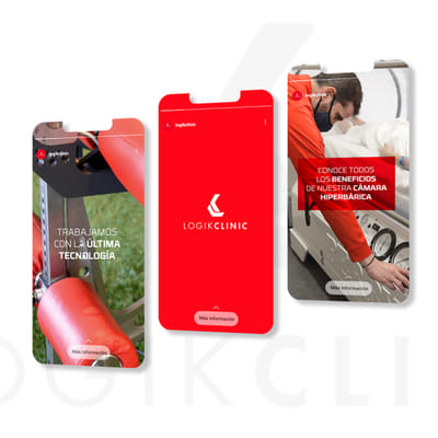 Instagram Ads para Logik Clinic - Stratégie digitale