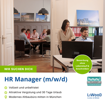 Recruiting Kampagnen für LiWooD Baubranche +120 MA - Onlinewerbung