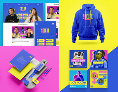 Branding for Sideline Podcast - Branding y posicionamiento de marca