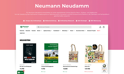 Shopentwicklung - Neumann Neudamm - E-Commerce