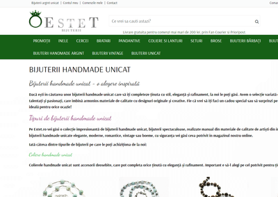 Optimizare SEO categorii si produse - Référencement naturel