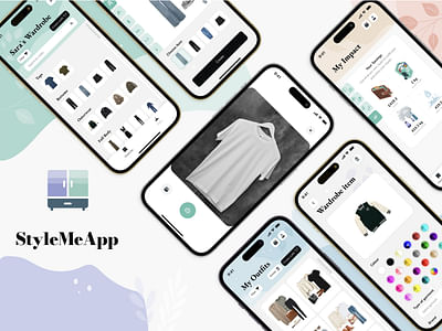 Style Me App is a digital wardrobe in the phone - App móvil