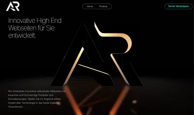 3D Webdesign & Entwicklung - Webseitengestaltung