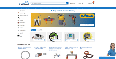 Techniparts Online - Website Creatie