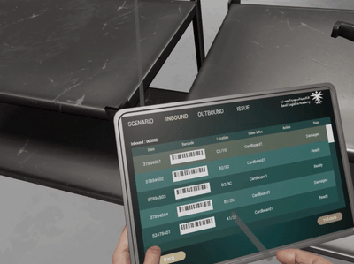 Saudi Logistics Academy - VR Training (Phase 2) - Software Ontwikkeling