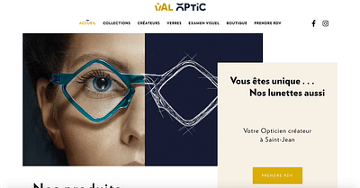 Val Optic - Branding y posicionamiento de marca