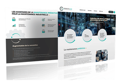 Création de site + Identité Visuelle : Predicta Hub - Stratégie digitale