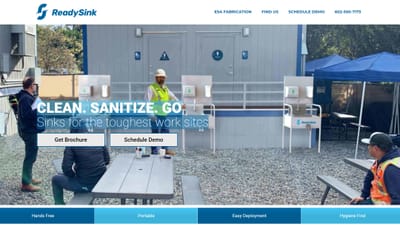 Ready Sink - Création de site internet