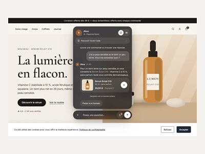 Reponse – Live chat Shopify testé sur 861 boutiques (livré en 1 jour) - E-commerce