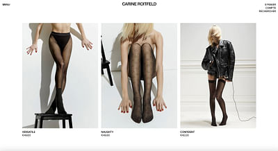Carine Roitfeld - Création de site internet