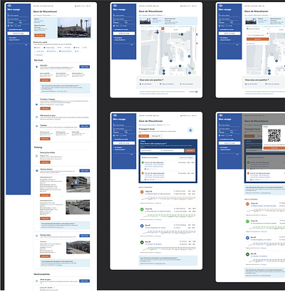 improve travel experience NMBS customers - Ergonomie (UX / UI)