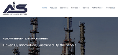 Website creation for Agboro Integrated Services - Website Creation