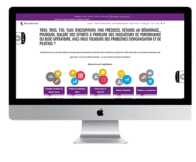 Datamento - Blos opératoires - Création de site internet