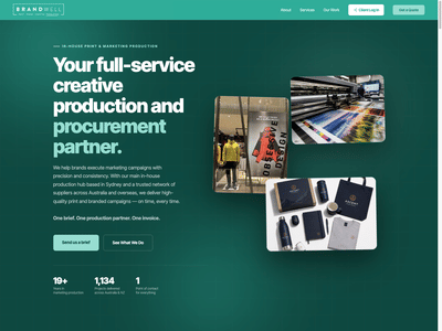 Website and Client Portal in a 10-Day Launch Sprint - Website Creation