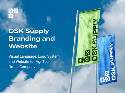 DSK SUPPLY: Branding, Logo, Website for AgriTech - Website Creation