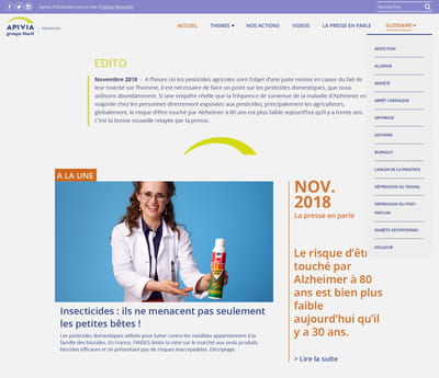 Apivia Prévention - Stratégie de contenu