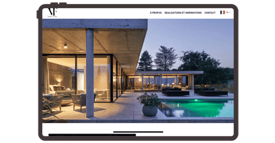 Vielliard & Francheteau – Architectes à Beaulieu-sur-Mer - Website Creation