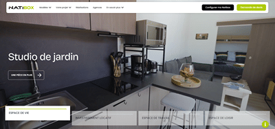 Refonte de site e-commerce - Natibox - Website Creation