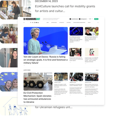 euneighbourseast.eu - Website Creation