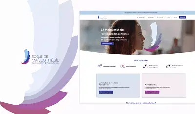 Refonte Design - Ecole de Maïeusthésie - Stratégie digitale