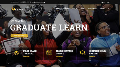 Graduate Learn's Project - Website Creation