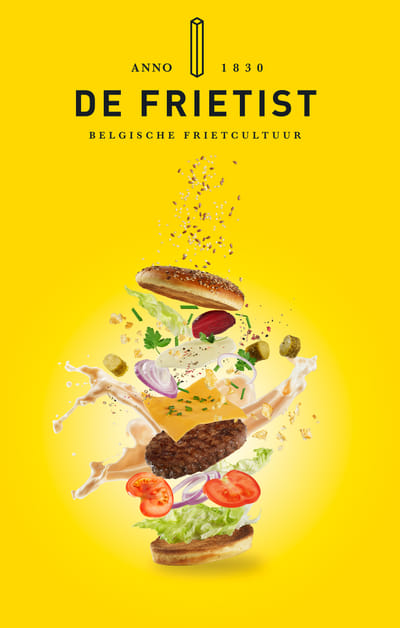 Advertising foto voor fast food - Photographie