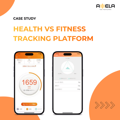 AI Smart Health and Fitness Tracking App - Application mobile