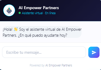Asistente virtual con IA para atención y orientación web - Inteligencia Artificial