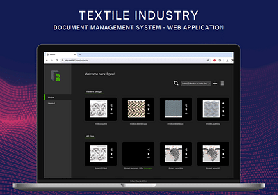 Dokumentenmanagement-System für Textilherstellung - Software Entwicklung