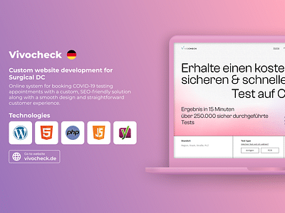 Vivocheck - Website Creation