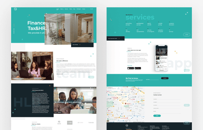TM Consulting website - Création de site internet