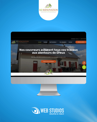 RD Rénovation - Website Creation