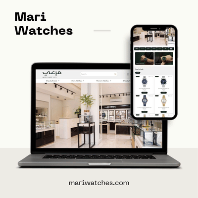 Mari Watches - Wordpress Watches Ecommerce Website - Webseitengestaltung