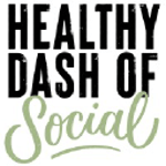 Healthy Dash of Social logo