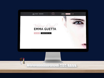 EMMA GUETTA - Création site vitrine - Webseitengestaltung